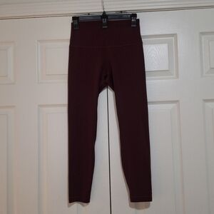 Lululemon Align High-Rise Leggings 25" Garnet